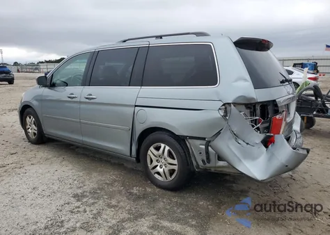 2007 Honda Odyssey Exl из США, поврежденный, VIN 5FNRL38647B019669